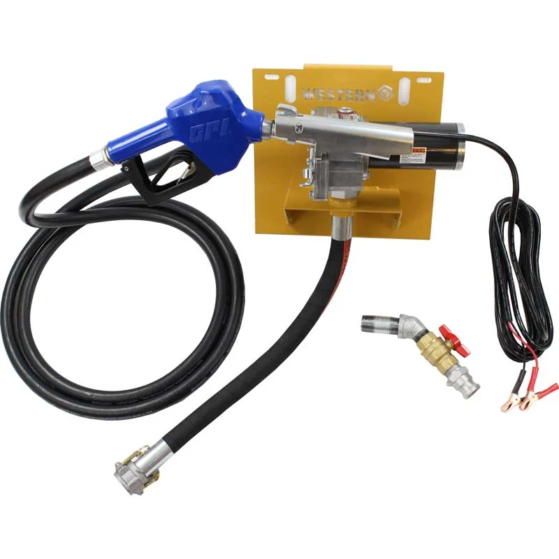 Western Global 12V / 15GPM Standard Pump Kit for TransCube and FuelCube Tanks