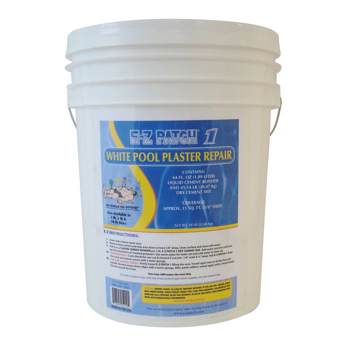 White Pool Plaster Repair - 50 pounds